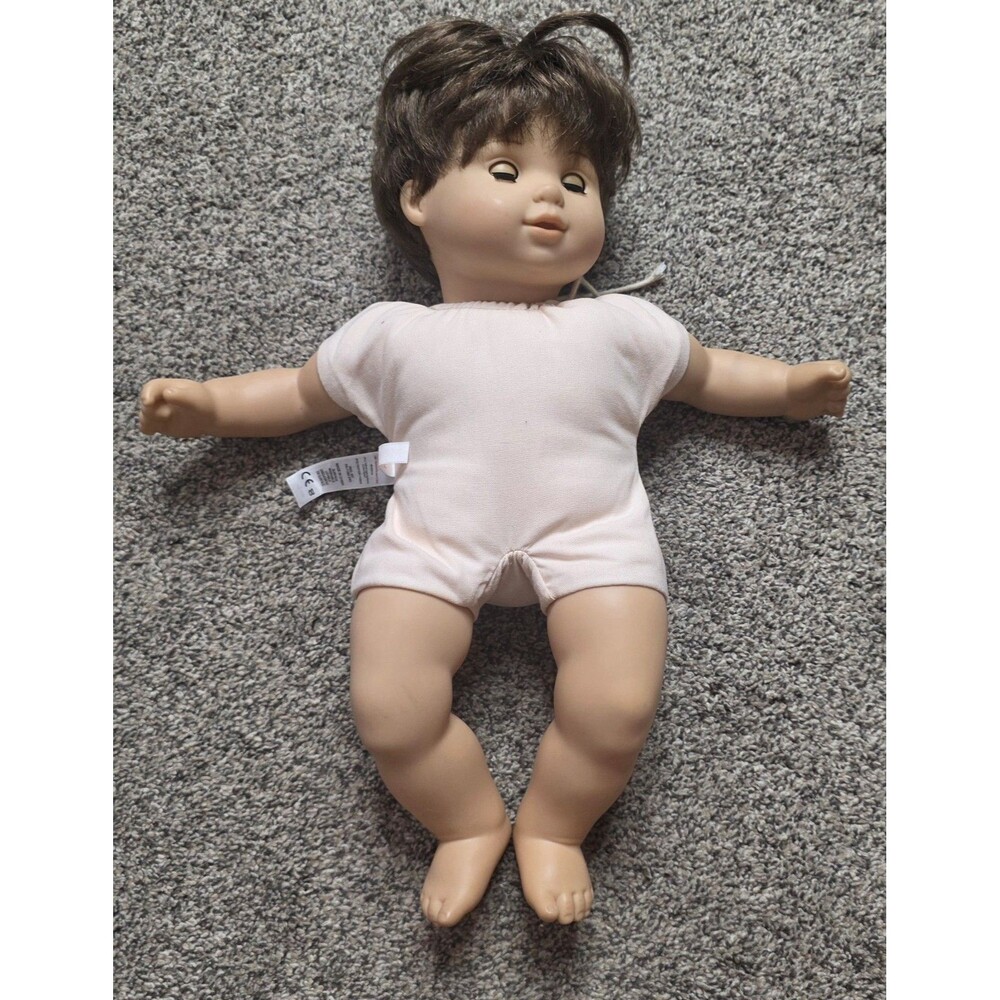 American Girl Bitty Baby Boy Doll Twin Brown Eyes Hair Pretend Play